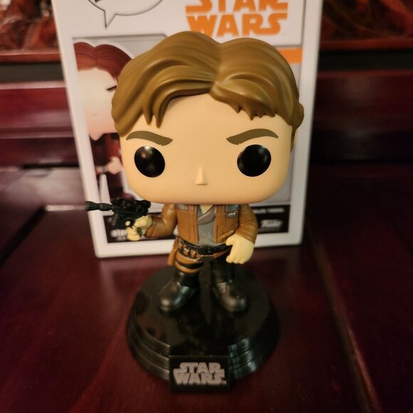 New! Funko Pop! Star Wars Han Solo Vinyl Figure #238 Collectible - Picture 1 of 4